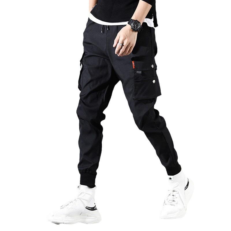 Men Cargo Tactical Pants Work Combat Multi-pockets Casual Training Trousers Overalls Clothing Joggers Hiking Mens Cargo Pant