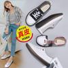 2022 White Soft Sole Low-Cut Casual Leather Sneakers - Trendy Korean Style for Spring and Autumn