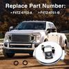 F4TZ-6751-A Dipstick Adapter Repair Kit Fit for Ford 7.3L Powerstroke F250 F350 F450 F550 1994-2003 Excursion 2000-2003 Van E250 E350 1995-2003 OE