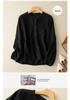 Women’s High-End Artistic Retro Cotton and Linen Loose Top – New Spring 2026 Collection