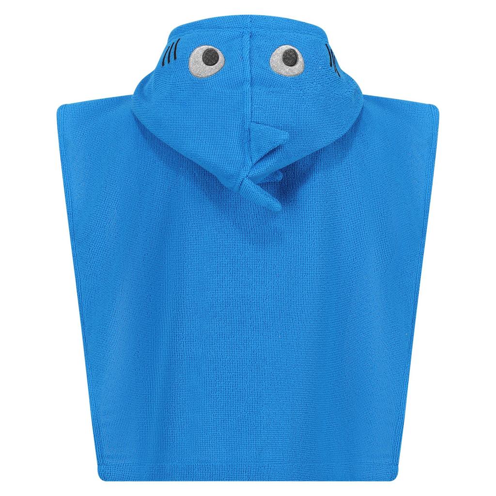 Regatta Toalla con capucha para niños/niños Bubbles The Shark