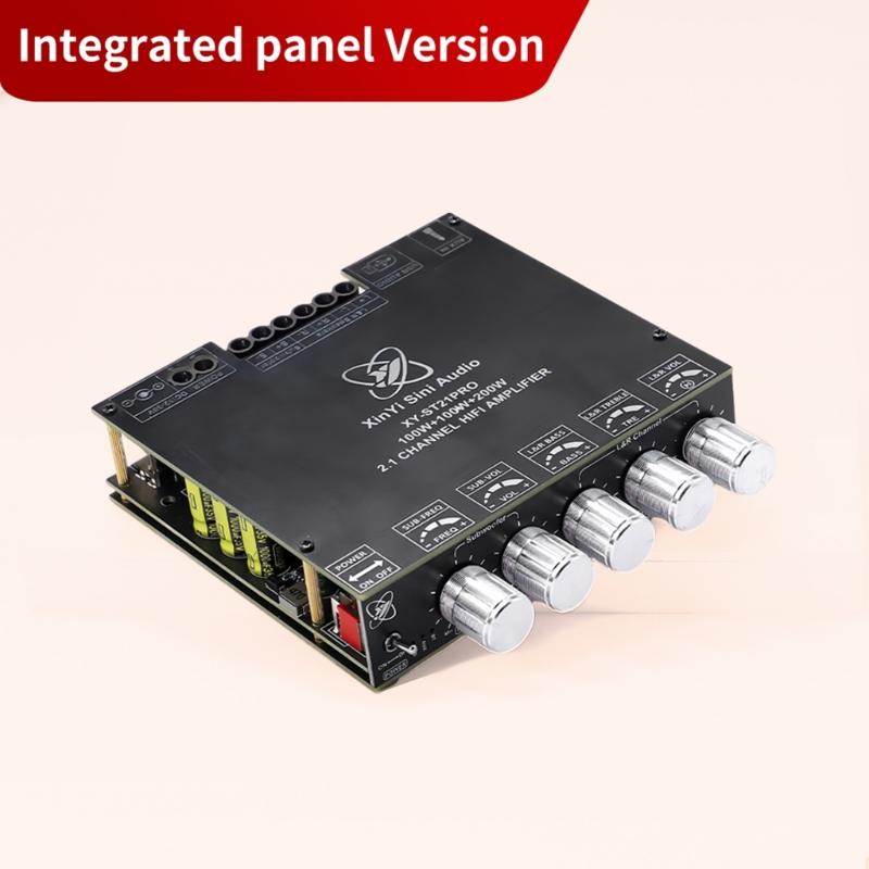 2.1 Channel Subwoofer Digital Power Amplifier Board AUX Wireless DC12V-30V Stereo Amplifier