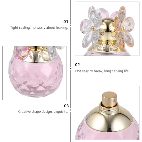 Women's Perfume Light Floral Scent Natural Body Fragrance Compact & Safe Portable Everyday Perfume Long Lasting Less