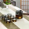 Glass Side-Handle Teapot Set