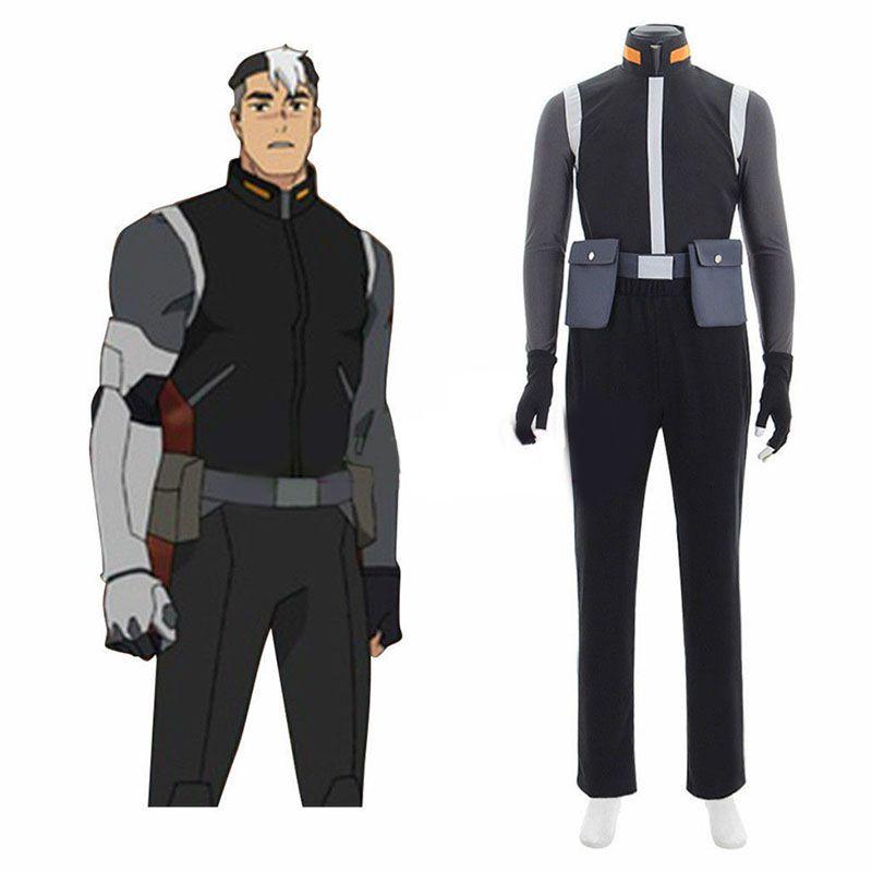 Exquisite Voltron Legendary Defender Shiro Costume Cosplay For Halloween Parties