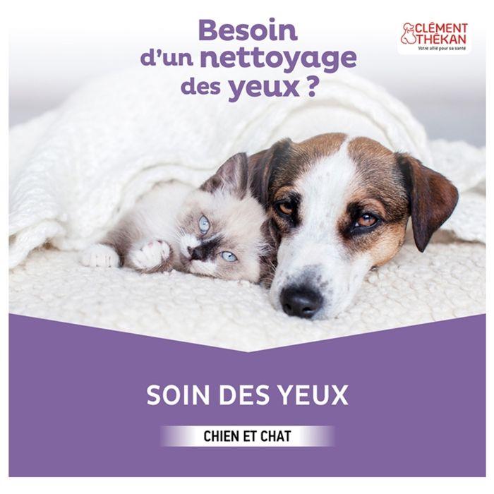 Clément Thékan Soin des Yeux Chiens et Chats 125 ml