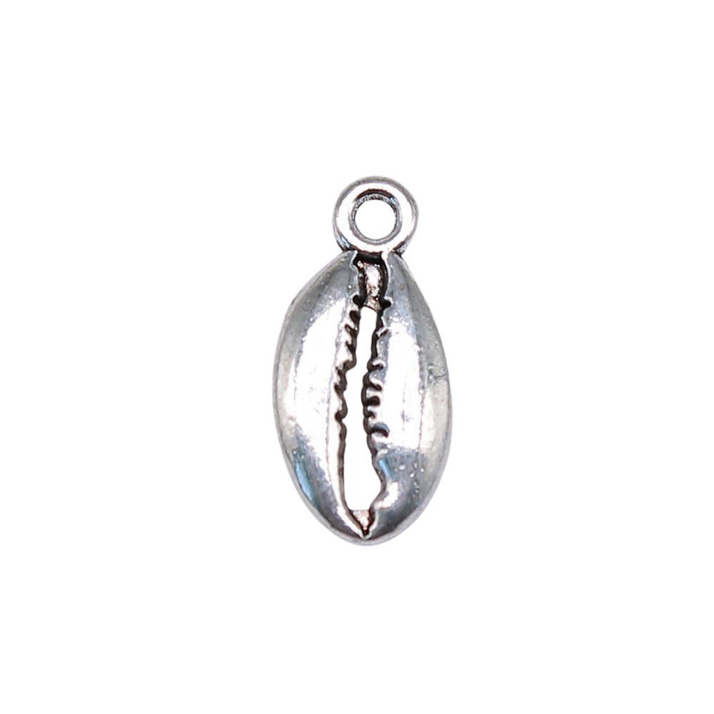 Shell Charms Multi Color Alloy Pendants For Beach Themed DIY Jewelry Accessories