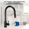 New 360Rotation Swivel Single Handle Kitchen Hot & Cold Water Mixer Taps Deck 304 material Black Pull Out Kitchen Faucet Two Function