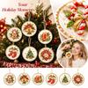 Acrylic Christmas Theme Hanging Ornament, Random Design, 1 Piece