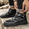 2024 Nové pánské kotníkové boty Retro motocyklové boty 2024 Měkké venkovní zipové vycházkové zimní boty pro muže Pohodlné boty Botines 45