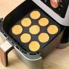 Multiuse Silicone Baking Tools, 1Pcs 9 Holes Square Non-Stick Muffin Cupcake Pan, Also for Soap, Chocolate