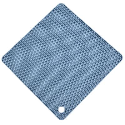 Coussinets d'Isolation Thermique Tapis en Silicone Outils de Cuisine de Haute Qualité Décorations de Table Coussinets de Table en Silicone Napperon de Table Carré