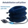 1Pcs 3 Layers Neck Stretcher Inflatable Air Orthopedic Pillow Collar  Neck Support
