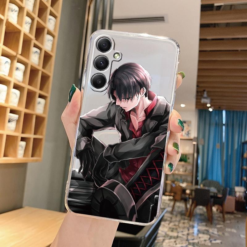 Husă din silicon moale, transparentă, cu modele de desene animate, pentru Samsung A55 M35 S24 Xiaomi Redmi Note 13 Poco C65 iPhone Husă de protecție rezistentă la șocuri