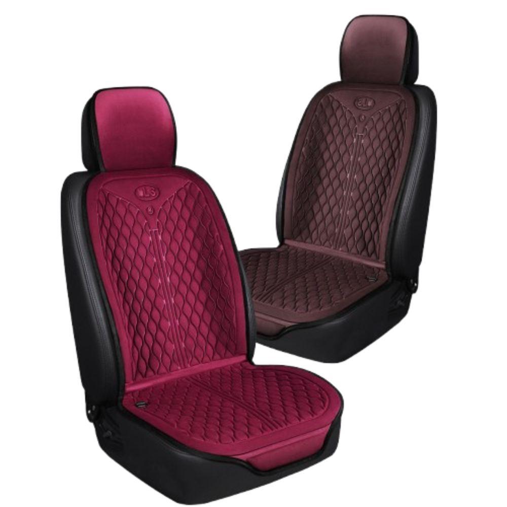 Fast Heating Plush Car Seat Covers 12V 24V Auto Seat Mat Car Heated Seat Cushion  Cushion for Auto