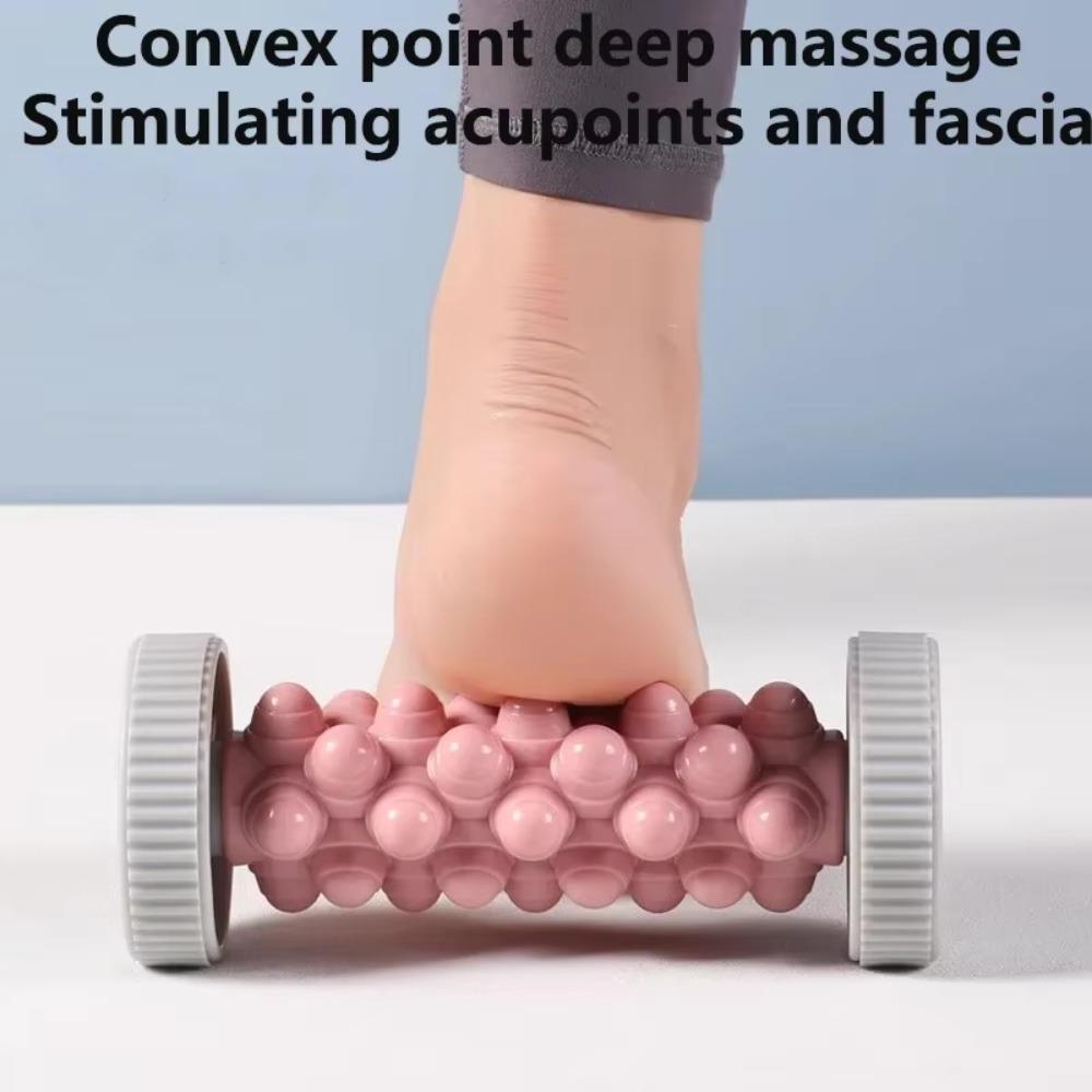 Raised Foot Massager Roller Muscle Relaxation Pain Relief Hand Foot Massager Foot Care Acupressure Pressure Point Massage Roller