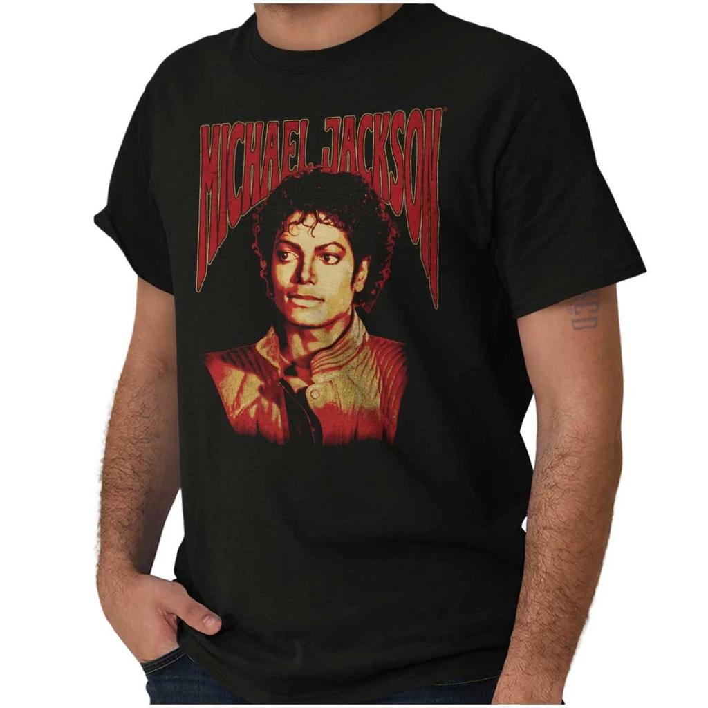 Michael Jackson King of Pop Thriller Photo Womens or Mens Crewneck T Shirt Tee