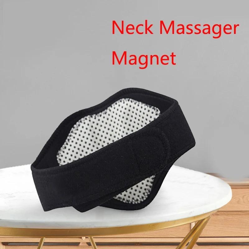 1/10PCS Tourmaline Self-heating Neck Brace Belt Magnet Neck Therapy Support Massager Spontaneous Heating Protector Health Care Men Women