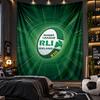 Wall Hanging Tapestry Ireland Rugby Print Cloth for Living Room Bedroom Home Decor