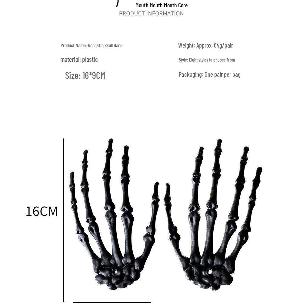 Halloween Skeleton Hand Decor: Spooky Escape Room & Haunted House Prop