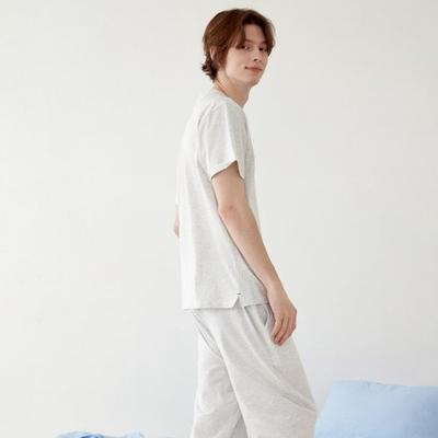 [KOZNOK] Pure Cotton Jogger Couple Men's Pajama Set [Shipped from Korea] 100% Authentic