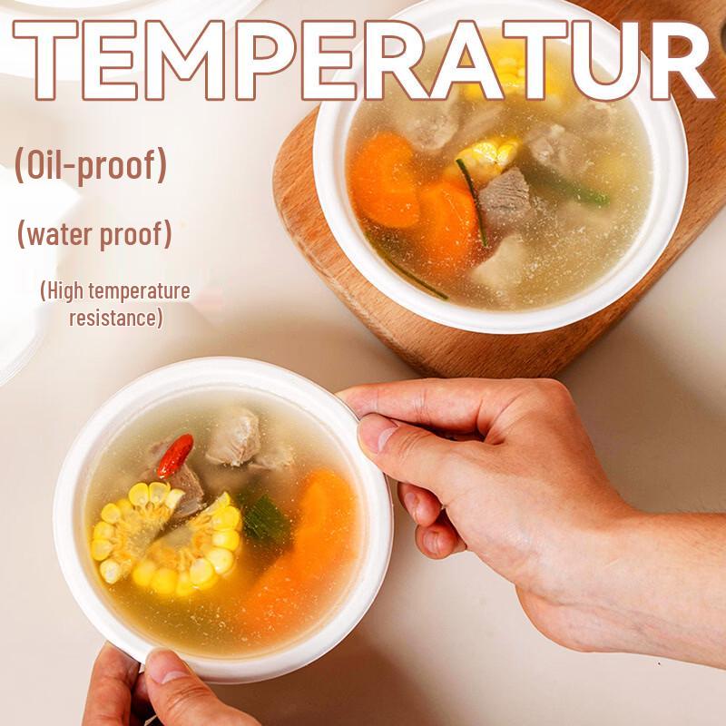 Eco-friendly Sugarcane Disposable Plates