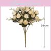 Flower Fabric Rose For Living Room Outdoor Wedding Event Fashion Decoration