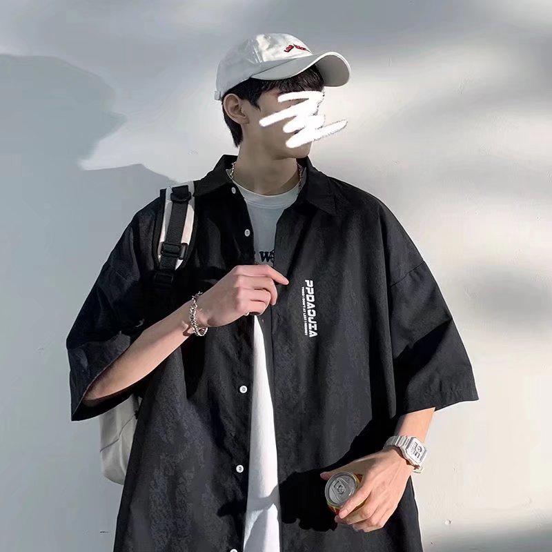 Stylish Men's Short-Sleeve Casual Shirt - Hong Kong Spring/Summer Collection