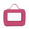 New Fashion Large Capacity Waterproof Leather Cosmetic Travel Bag for Women