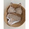 Women S Striped Split Bikini Set Sexy Beach Swimwear