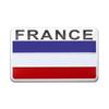 Car Styling Emblem 3D Aluminum France Logo Flag Stickers Decoration Accessories For Renault koleos duster megane 2 3 logan clio R222