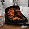 1pc Naruto Sage Mode Flannel Throw Blanket HD Printed Lightweight Soft Warm All Season Blanket for Sofa, Bed, Travel, Camping Machine Washable