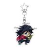 5cm Acrylic Anime Cartoon Kamado Nezuko Agatsuma Tanjiro Giyuu Q Version Keychain Game Character Backpack Pendant Charm Gift Toy