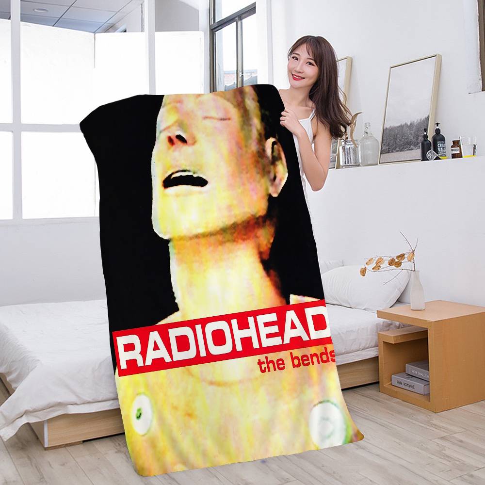 Rock Band R-Radiohead Microfiber Beach Towel Absorbent Quick Dry Soft Yoga Swimming Resort Mountain Climbing Towel