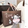Short Distance Travel Storage Bag Large Capacity Tote Bag Lightweight Leisure Luggage Bag Hand Pulled Luggage Storage Waterproof Bag