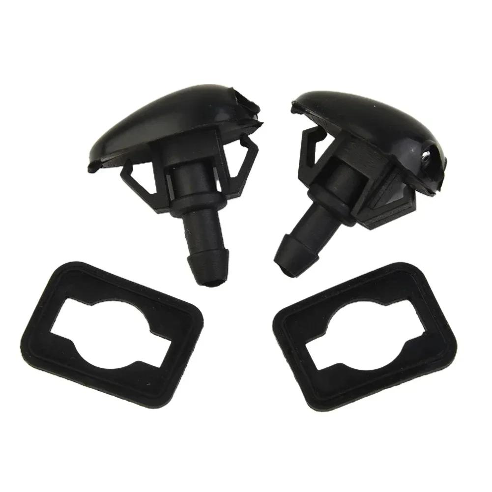 2pcs Car Windshield Wiper Washer Spray Nozzles For Nissan Navara D22 D40 1998-2015 For Sentra B15 2000-2006 For Sunny B13 B14