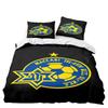 Haifa Maccabi Football Club Digital Printing Three-Piece 3D Three-Dimensional Polyester Chemical Fiber Duvet Cover