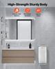 Vertical Hand Dryer, Hand Dryers with HEPA Filter, 19000 RPM High-Speed Motor, Dual-Side Airflow, ABS Sturdy Automatic Air Wall Mount Fast Drying for