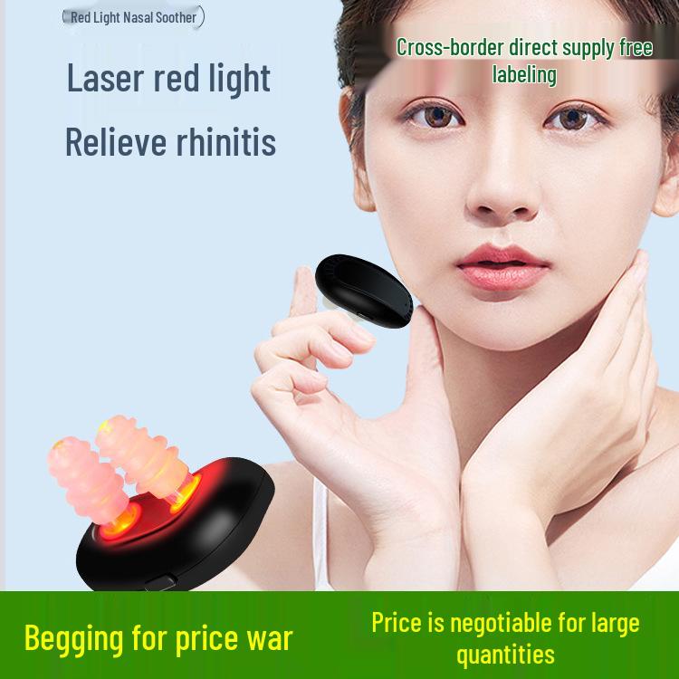 Apaisant nasal infrarouge portable intelligent pour le soulagement des allergies et de la rhinite chronique