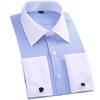 Loose Business Men's French Cufflink Shirt Men's White Shirt Gala Men's Clothing
