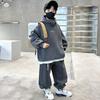 Sportieve Kinder Hoodie Herfst Set - Trendy Jongens Lente/Herfst Stijl voor Middelgrote & Grote Kinderen 2026