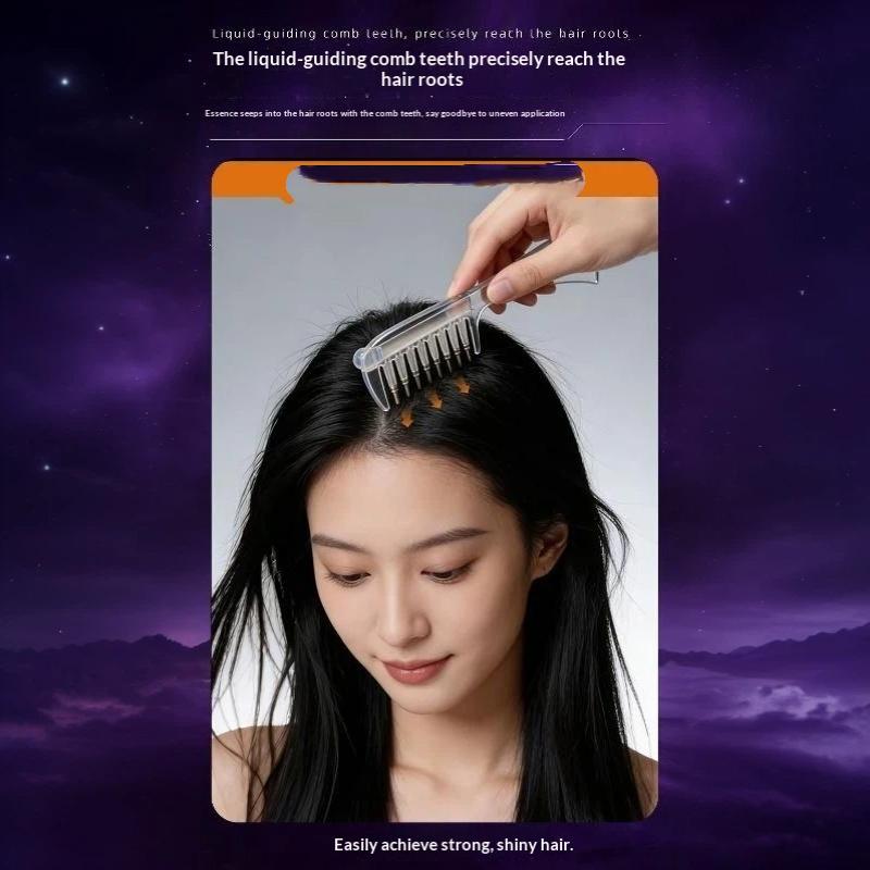 Multi Function Mini Portable Head Applicator Hair Care Anti Frizz Firming Scalp Nourish Anti Static