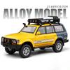 1/24 Toyota Land Cruiser LC80 SUV Legering Støpt Lekebil Modell Lyd og Lys Leketøy for Barn Samleobjekter Bursdagsgave