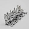 1PC Steel Double Compensating Presser Foot Industrial Sewing Machine Right&Left top stitching CD1/32'' 1/16'' 1/8'' 3/16'' 1/4''