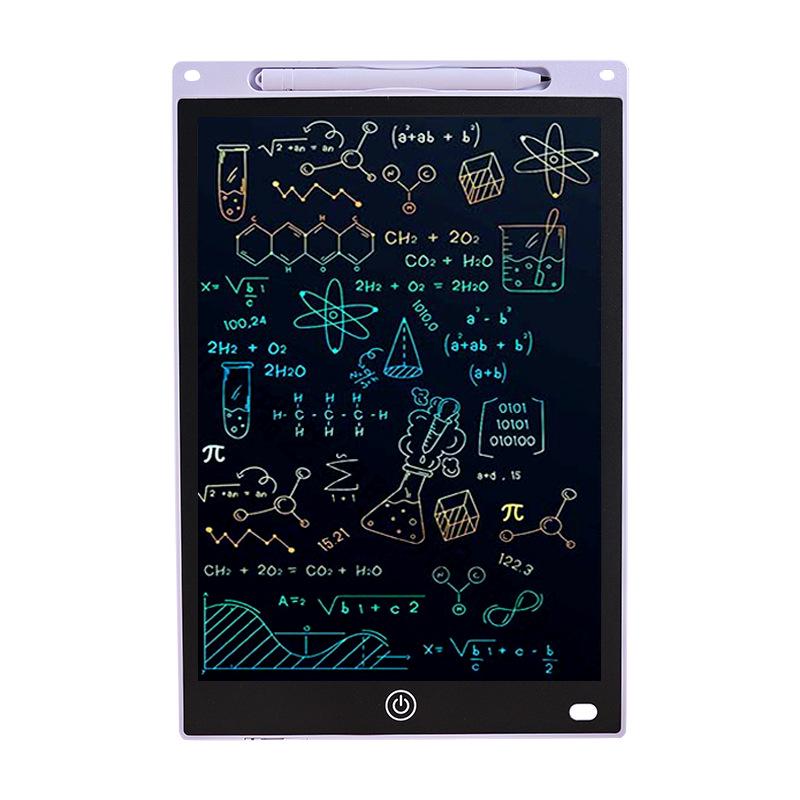 Large LCD Writing Tablet for Kids - Erasable Drawing & Calculation Board