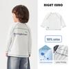 2026 Trendy Boys' Pure Cotton Long-Sleeve T-Shirt for Spring and Fall