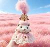 Cute Sheep Plush Keychain Doll, Mini Lamb Stuffed Pendant, Soft Bag Hanging Ornament Accessory