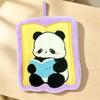 Odorless Cartoon Panda Kitchen Hand Towel - Soft, Cute, Coral Fleece Wipe Cloth for Kids
