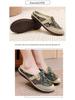 Women's Ethnic Flat Slippers - Summer Cotton Linen Embroidered Soft Sole Shoes