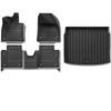 For POLESTAR 4 2023-2024 Car Floor Mats Trunk Mat Anti-slip Stain-resistant Easy To Clean Automobile Modification Supplies